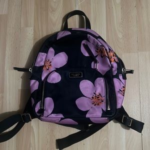 Kate, spade, floral backpack